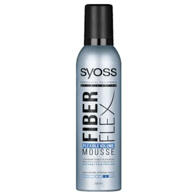 Syoss Fiber Flex, Flexible Volume Mousse (Pianka do włosów)