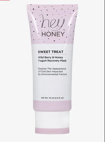 Hey Honey Sweet Treat Wild Berry & Honey Yogurt Recover Mask (Maseczka do twarzy)