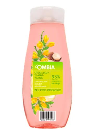 Ombia Żel pod prysznic `Otulający ylang-ylang z naturalnym olejem makadamia`