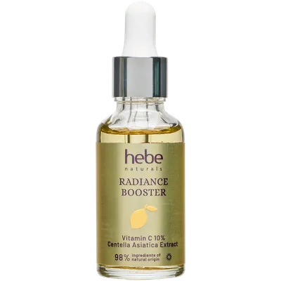 Hebe Naturals, Radiance Booster (Rozświetlające serum z witaminą C do twarzy)
