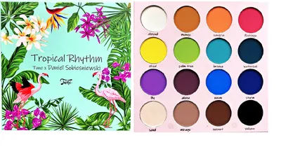 Tune Tune Cosmetics x Daniel Sobieśniewski, Tropical Rhythm Eyeshadow Palette (Paleta cieni do powiek)