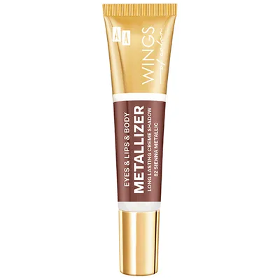 AA Wings of Color Eyes & Lips & Body Metallizer, Long Lasting Creme Shadow (Cień do powiek, ust, ciała)