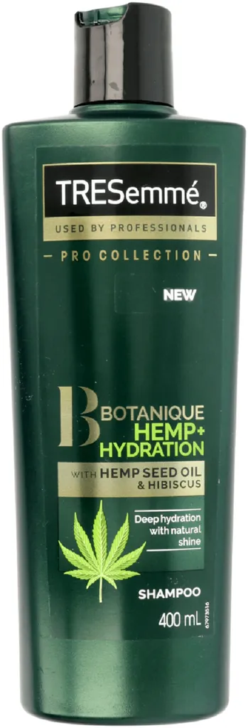 TRESemme Botanique, Hemp + Hydration Shampoo (Szampon do włosów z olejem z nasion konopi)