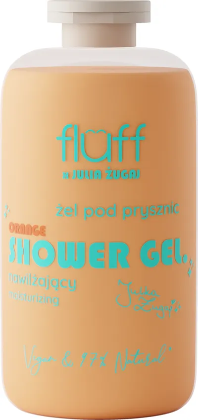 Fluff Fluff x Julia Żugaj, Orange Shower Gel (Nawilżający żel pod prysznic)