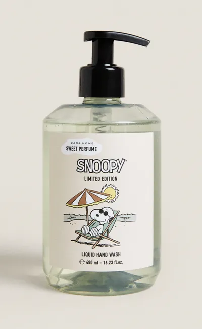 Zara Home, Liquid Hand Wash Snoopy Sweet Perfum (Mydło w płynie do rąk)