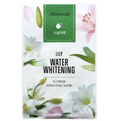 Mamonde Lily Water Whitening, Flower Essential Mask (Maseczka w płacie)