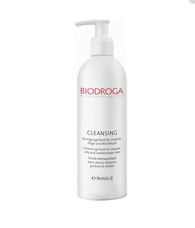 Biodroga Cleansing Line, Cleansig Fluid for Impure Oily and Combination  Skin (Fluid myjący dla skóry zanieczyszczonej)