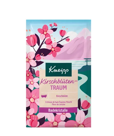 Kneipp Cherry Blossom Dream, Bath Crystals (Kwiat wiśni, Sól do kąpieli)
