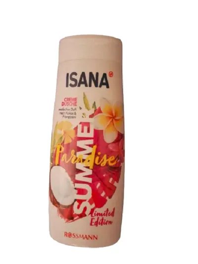 Isana Summer Paradise, Creamy Shower Gel (Kremowy żel pod prysznic)