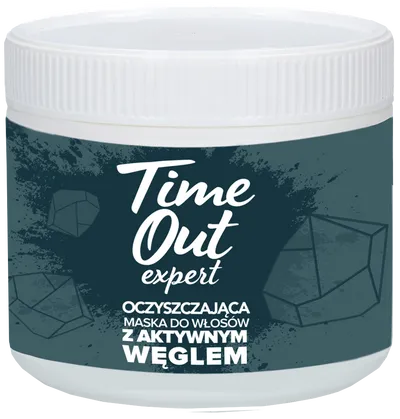 Time Out Expert, Maska do włosów z aktywnym węglem