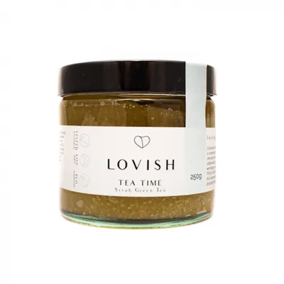 Lovish Scrub Tea Time (Gruboziarnisty peeling Zielona Herbata)
