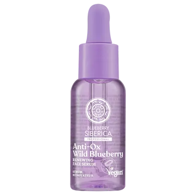 Natura Siberica Blueberry Siberica Professional, Anti-ox Wild Blueberry Renewing Face Serum (Regenerujące serum do twarzy)