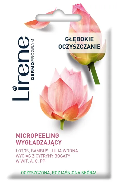 Lirene Dermoprogram Głębokie oczyszczanie, Micropeeling wygładzający