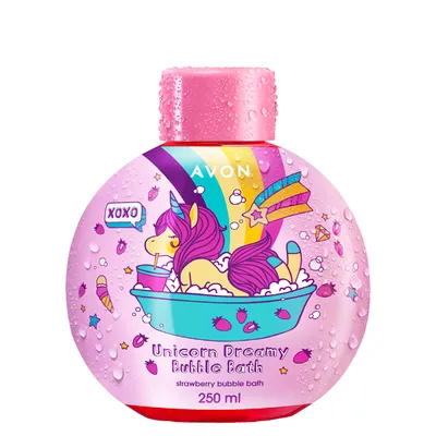 Avon Unicorn Dreamy Bubble Bath (Truskawkowy płyn do kąpieli)