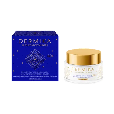 Dermika Luxury Neocollagen, Kolagenowy krem naprawczy 60+
