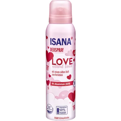 Isana Love Without Limits Deospray (Dezodorant  w sprayu)