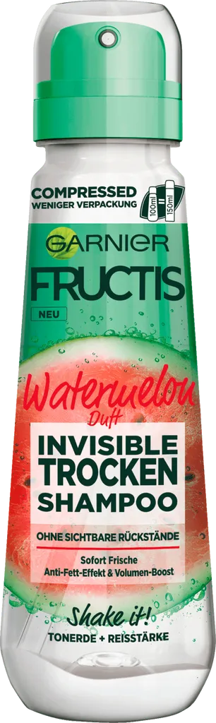 Garnier Invisible Trocken-Shampoo Wassermelone (Niewidoczny suchy szampon o zapachu arbuza)