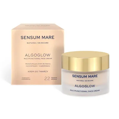 Sensum Mare Dermocosmetics Algoglow, Multifuncional Face Cream (Wielofunkcyjny krem do twarzy rozświetlająco-wygładzający)