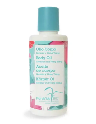 PuraVida Bio Geranium & Ylang Ylang Body Oil (Olejek do ciała)