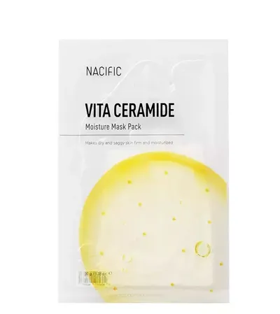 Nacific Vita Ceramide Moisture Mask (Rozświetlająco-nawilżająca maseczka w płacie z ceramidami)