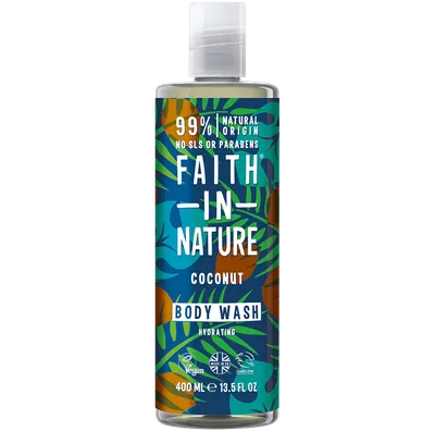 Faith In Nature Coconut Body Wash (Żel pod prysznic z mleczkiem kokosowym)