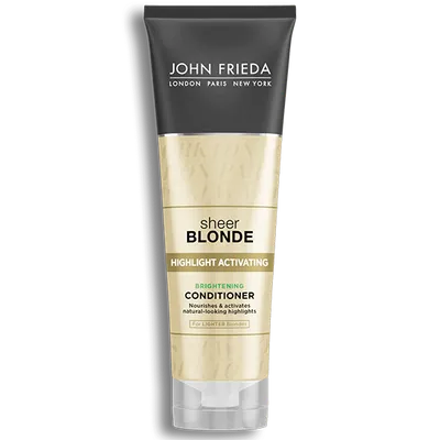 John Frieda Sheer Blonde, Highlight Activating, Brightening Conditioner (Odżywka  nawilżająco- rozświetlająca do odcieni blond)