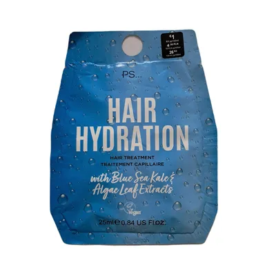Primark Blue Sea Kale & Algae Leaf Extracts, Hair Hydration Hair Treatment (Nawilżająca kuracja do włosów)