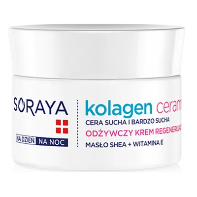 Soraya Kolagen + Ceramidy, Odżywczy krem regenerujący na dzień i na noc