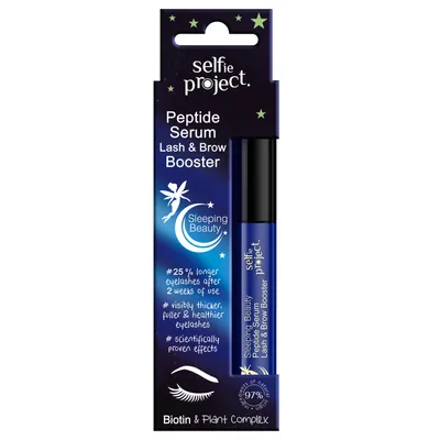 Selfie Project Sleeping Beauty, Peptydowe serum do rzęs i brwi