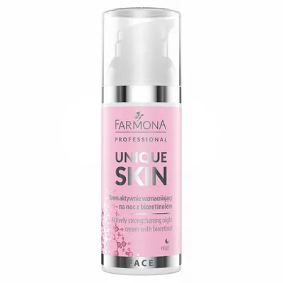 Farmona System Professional Unique Skin, Krem aktywnie wzmacniający na noc z bioretinolem