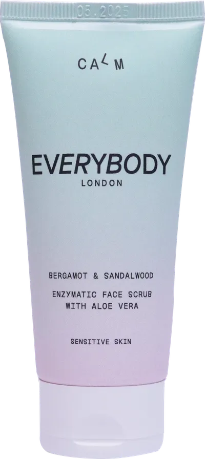 EveryBody London Calm, Bergamot & Sandalwood Enzymatic Face Scrub (Enzymatyczny peeling do twarzy)