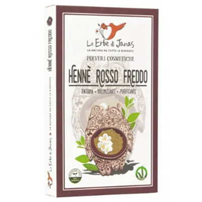 Le Erbe di Janas Henna Rosso Freddo (Henna (zimna czerwień))