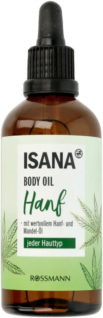 Isana Hanf Body Oil (Olejek do ciała z olejem z konopi siewnych)