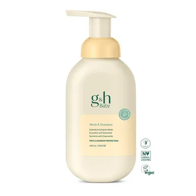 G&H Baby, Triple Barrier Protection, Wsh & Shampoo (Żel do mycia i szampon 2w dla dzieci)