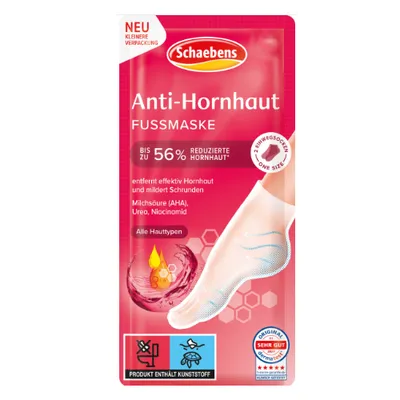 Schaebens Anti Callus Foot Mask Socks (Przeciwzrogowaceniowa maska do stóp)