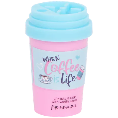 Action F.R.I.E.N.D. S, When Coffie Life, Lip Balm Cup (Waniliowy balsam do ust)