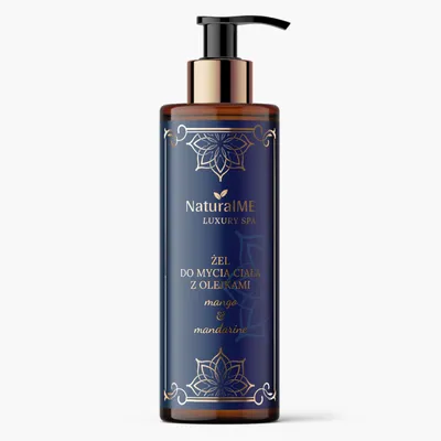 NaturalME Luxury SPA, Mango & Mandarine, Żel do mycia ciała z olejkami