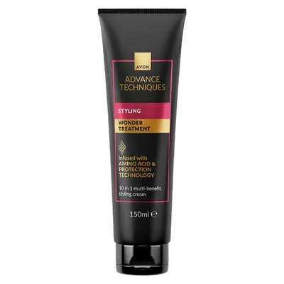 Avon Advanced Techniques, Styling, Wonder Treatment (Krem do stylizacji włosów 10w1)