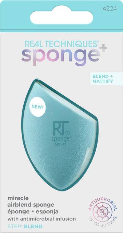 Real Techniques Miracle Airblend Sponge Blend & Mattify (Gąbeczka zapewniająca matowe wykończenie)