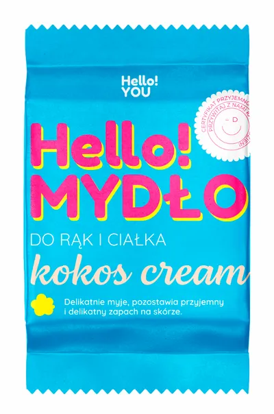 Hello You! Mydło do rąk i ciałka `Kokos cream`