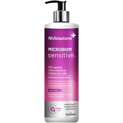 Nivelazione Microbiom Sensitive, Bio-zgodny ultra odżywczy balsam do ciała