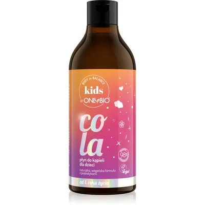 OnlyBio Body in Balance Kids, Płyn do kąpieli dla dzieci `Cola`