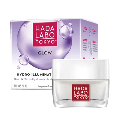 Hada Labo Tokyo Glow, Hydro - Illuminating Cream (Krem nawilżająco-rozświetlający na dzień i na noc)