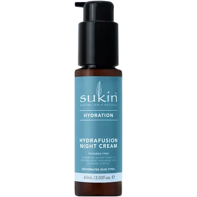 Sukin Hydration Hydrafusion Night Cream (Intensywnie nawadniający krem na noc)