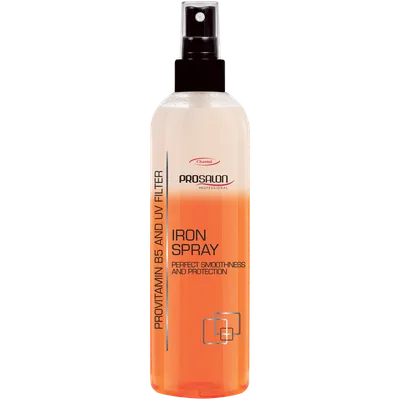 Prosalon Professional, Iron Spray Provitamin B5 and UV Filter (Termoochronny dwufazowy spray do prostowania włosów)