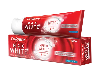 Colgate Max White, Expert White (Wybielająca pasta do zębów)