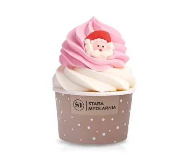 Stara Mydlarnia Magic Time Pink, Muffinka do kąpieli