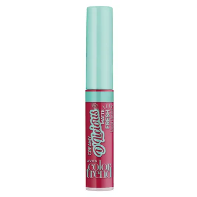 Avon Color Trend, Creamy D'Licious Matte Liquid Lipstick (Pachnąca matowa szminka w musie)