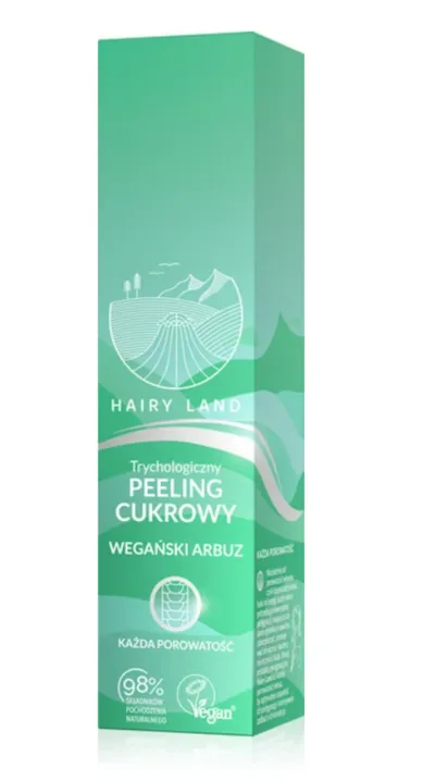 Hairy Land Trychologiczny peeling cukrowy `Wegański arbuz`