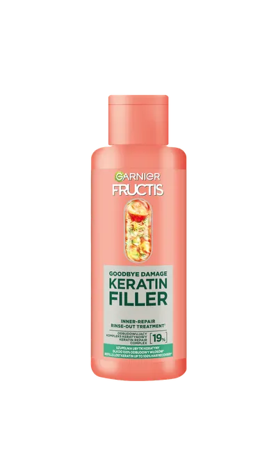 Garnier Goodbye Damage, Keratin Filler, Inner-repair Rinse Out Treatment (Odbudowujący kompleks keratynowy)